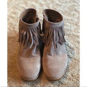 Kate Spade Fringe Booties